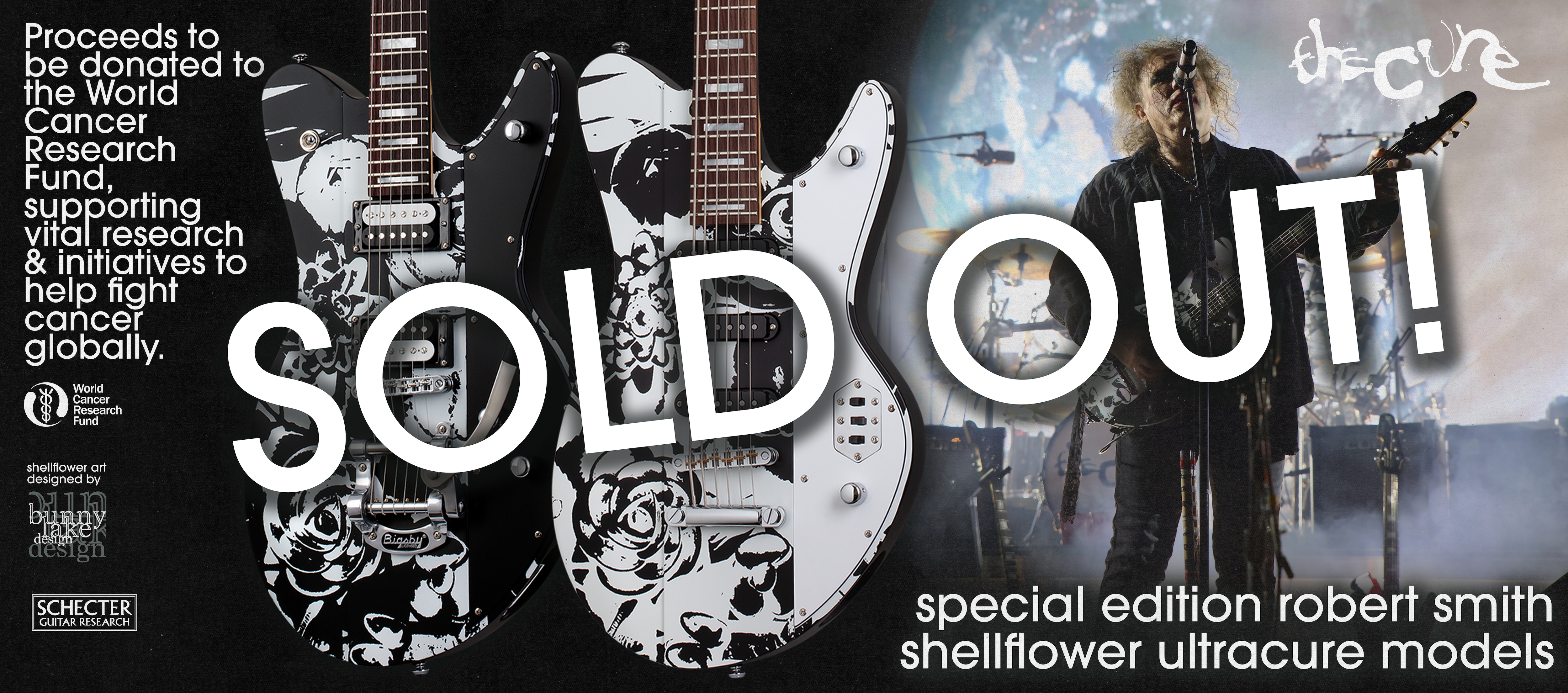 The Special Edition Robert Smith Shellflower UltraCure Models are Here